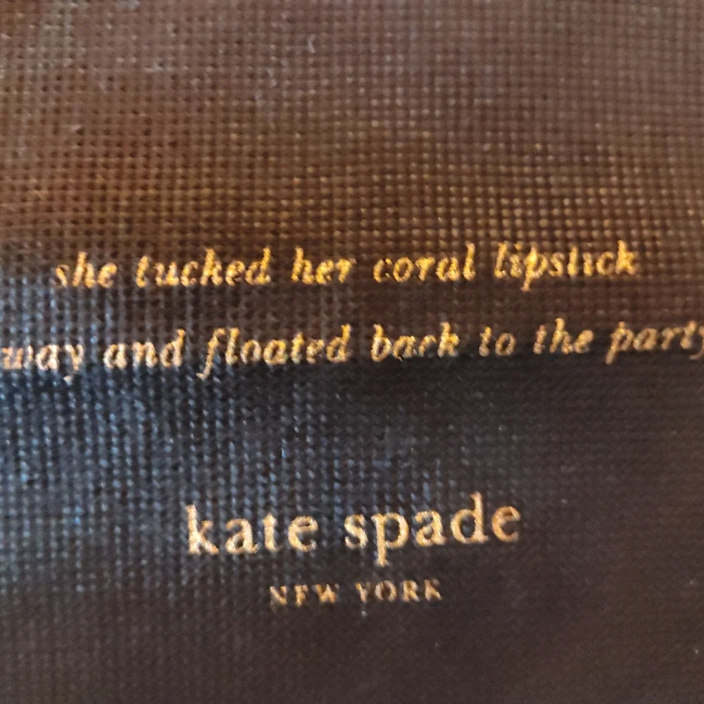 Kate Spade Brown Dust Bag Logo Drawstring Handbag Storage Cover EUC